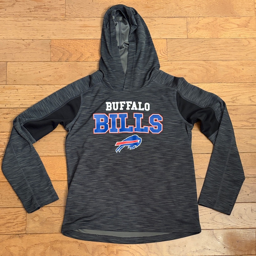 NFL Team Apparel Charcoal Hoodie